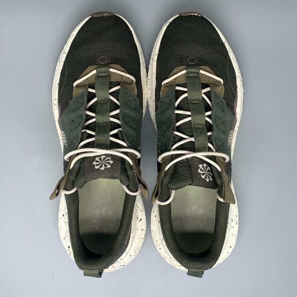 Nike Crater Impact Sequoia Green Running Shoes Men's Sz 10 - Picture 4 of 10